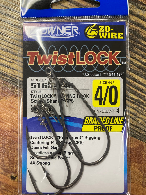 Owner Hook TwistLOCK Finesse Style Owner Hook TwistLOCK Finesse Style