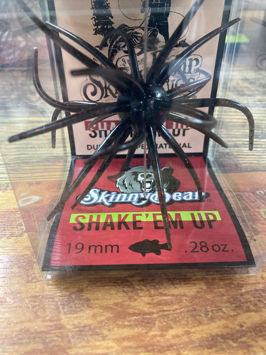 Skinny Bear Shake'em Up 19mm Blk Red. Limit 9 Total Per Order