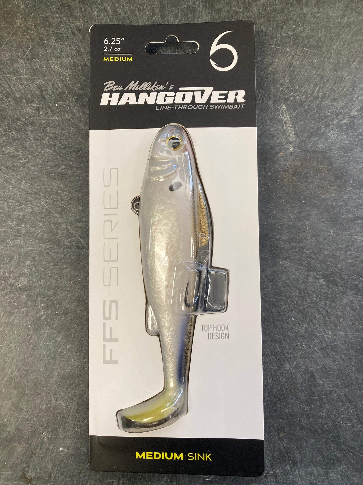 6th Sense Hangover Med Sink 6.25" 2.7 oz. 4K Shad