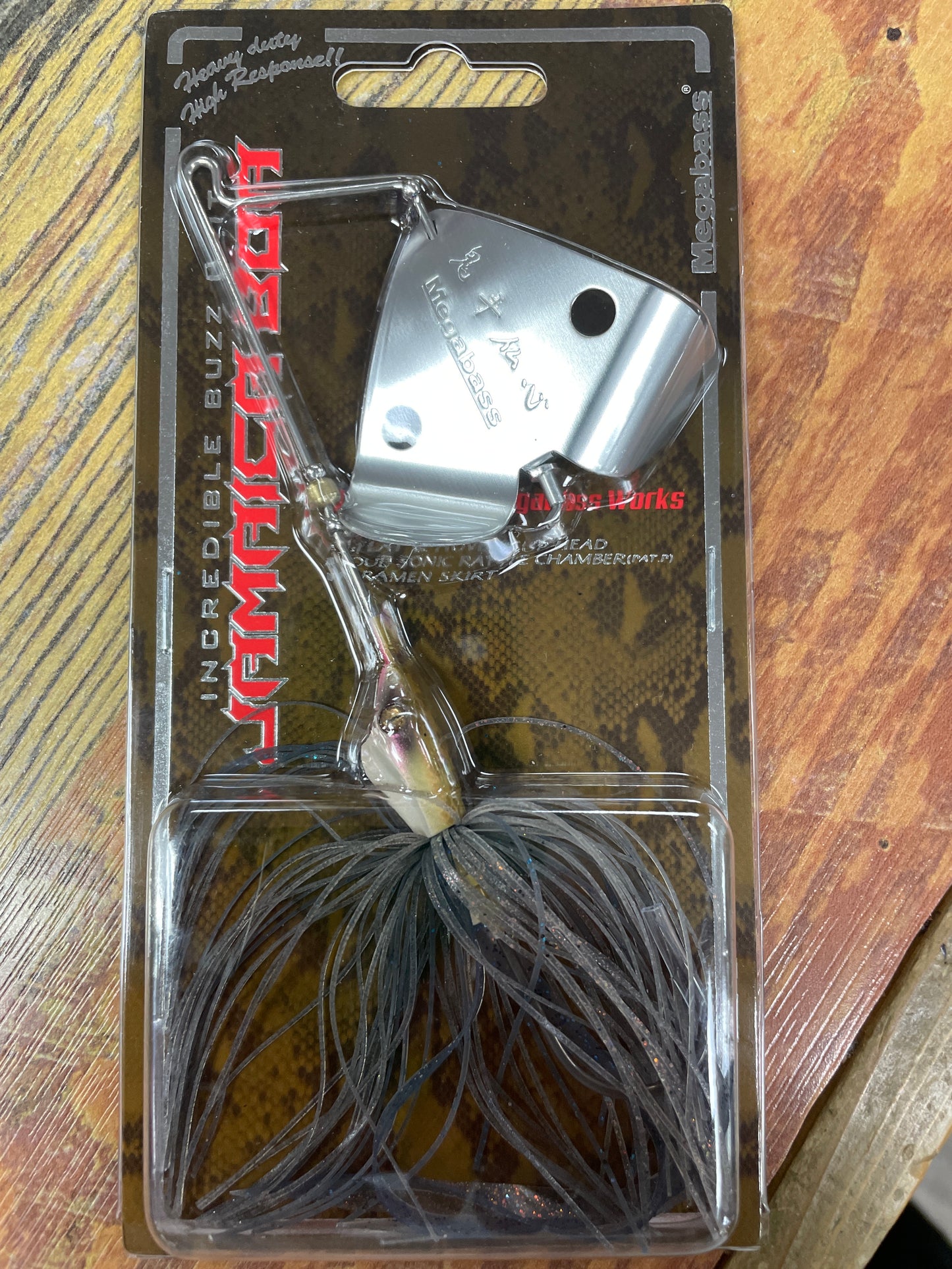 Megabass Jamaican Boa 1/2 oz. Ghost Smoke