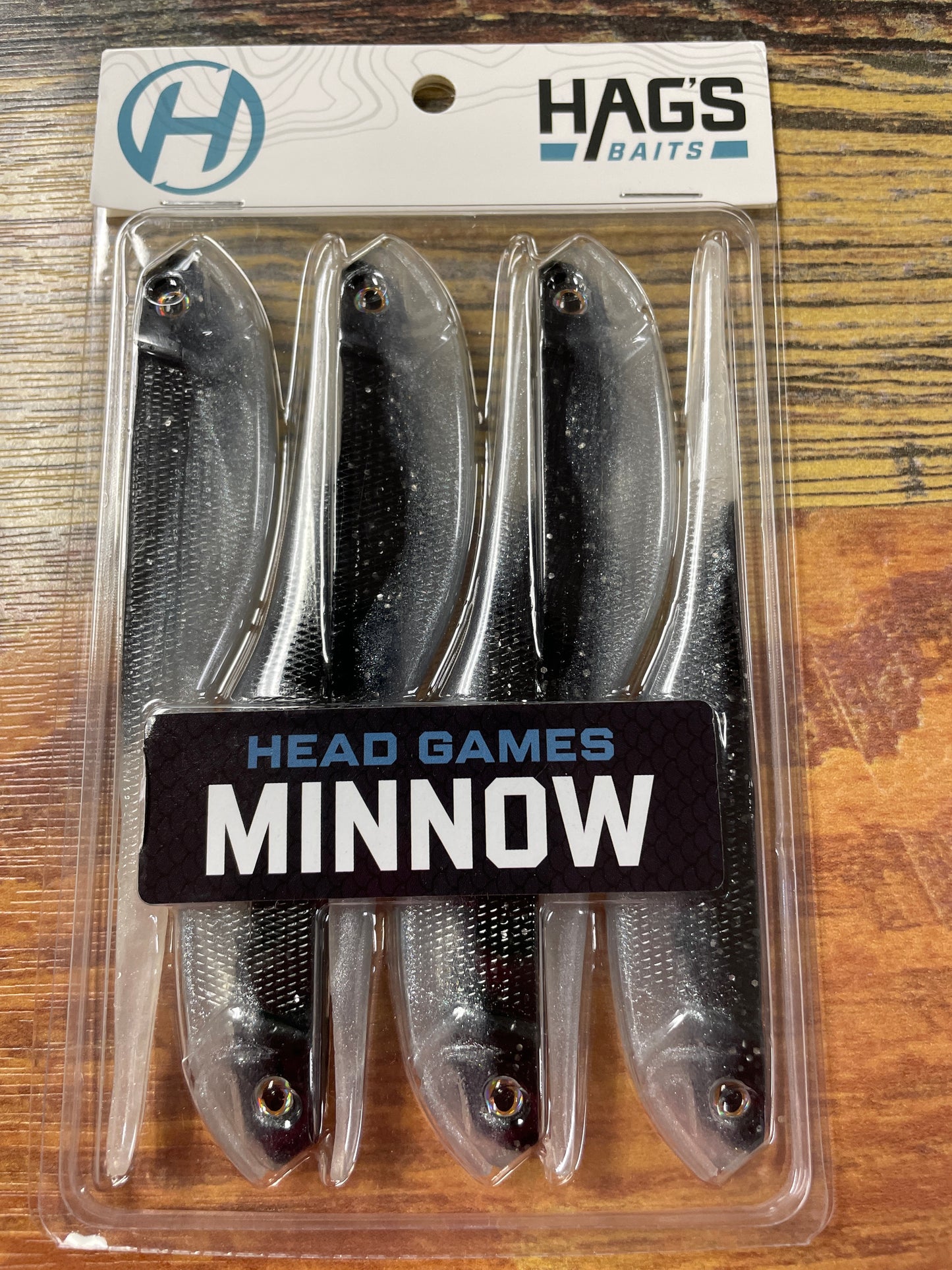 Hags Baits Head Games Minnow 5”Real Shad