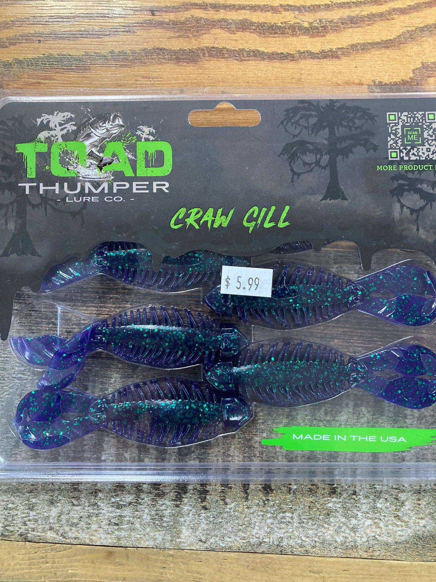 Toad Thumper Craw Gill - Junebug