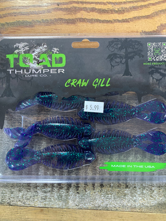Toad Thumper Craw Gill - Junebug