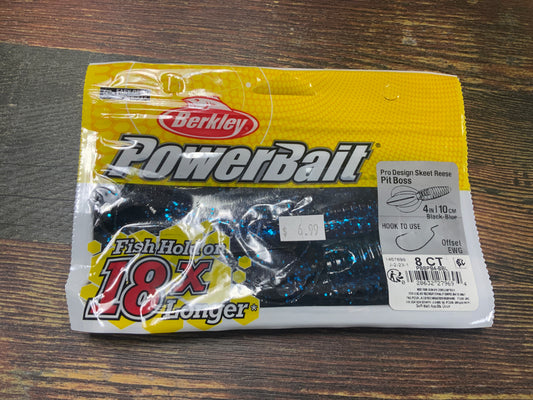 Berkley Pit Boss 4" Black Blue