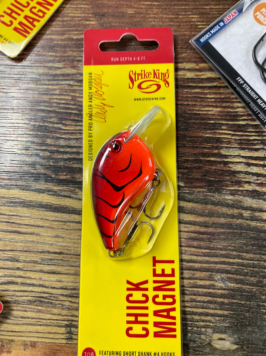 Strike King Chick Magnet - Fire Craw