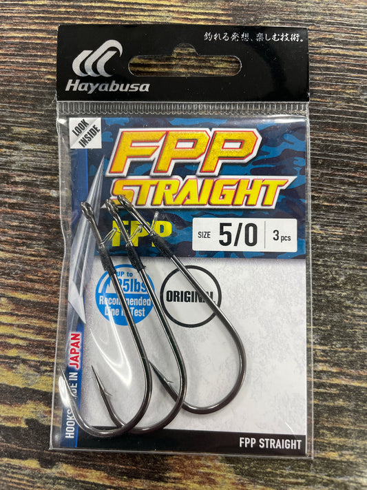 Hayabusa FFP Straight Hooks 5/0