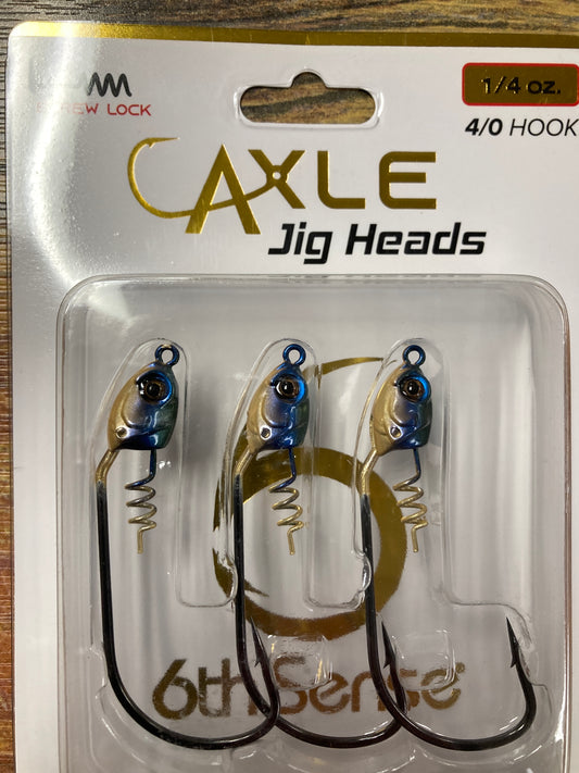 6th Sense Axle Jig Head 1/4 oz. 4/0 - Sun Gill