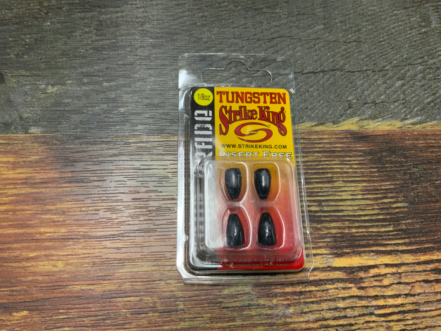 Strike King Tungsten Weight 1/8 oz. Matte Black