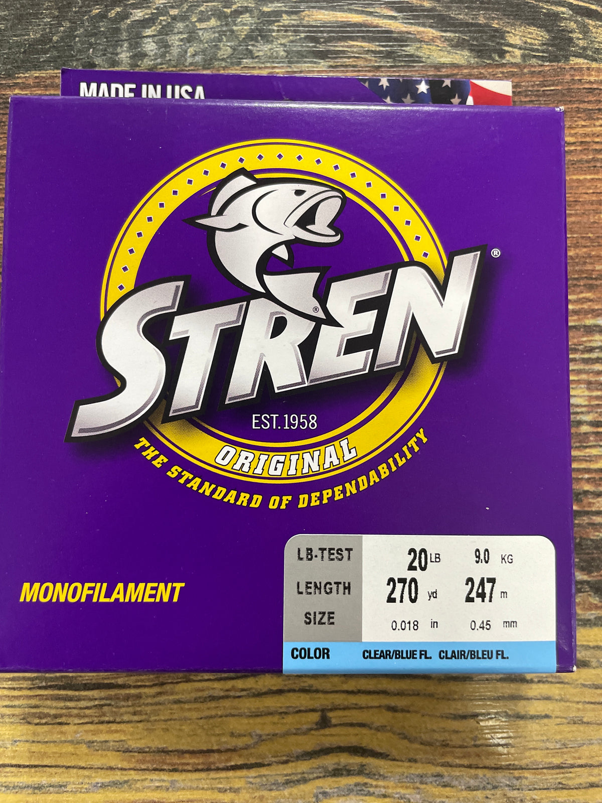 Stren Monofilament 20lb. 270 yd Clear