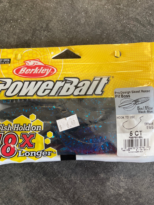 Berkley Pit Boss 5" Black Blue