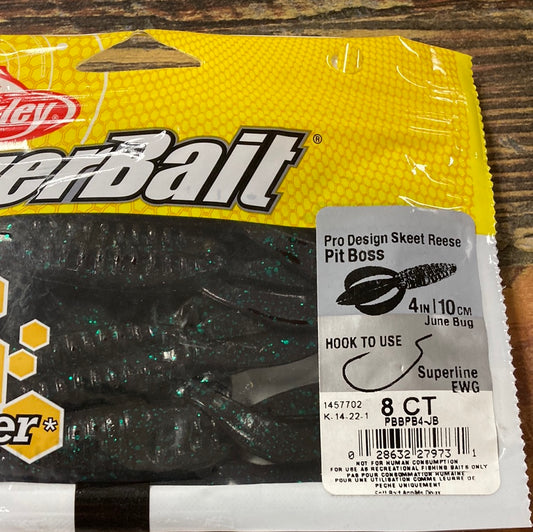 Berkley Pit Boss 4” June Bug