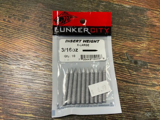Lunker City Nail Weight 3/16 oz.