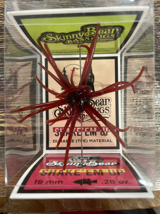 Skinny Bear Shake’em Up 19mm Scup Dark. Limit 9 Total Per Order.