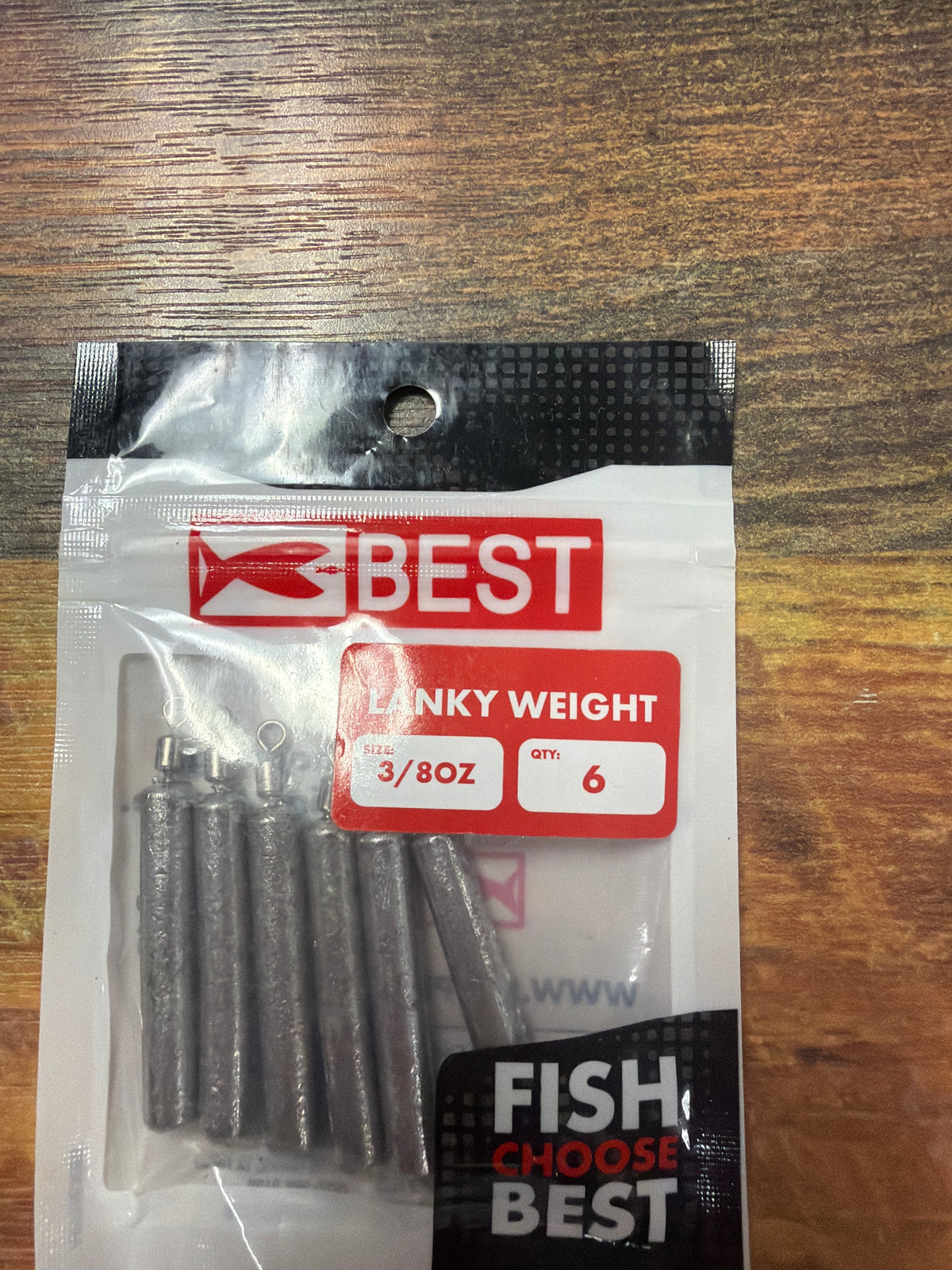 Best Lanky Weights 3/8oz