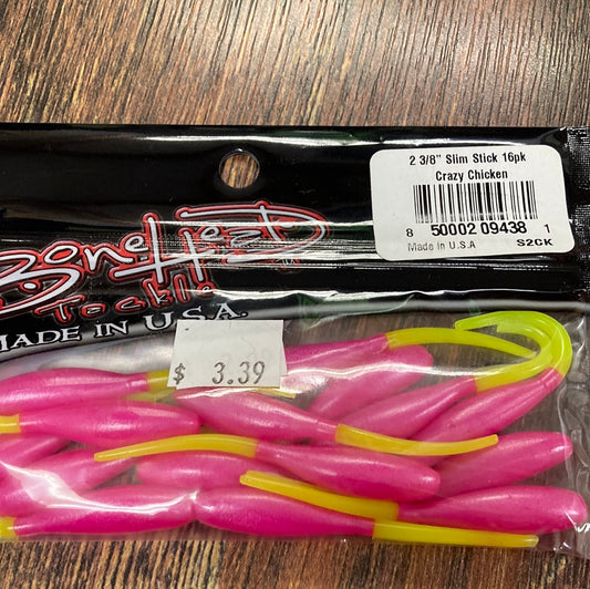Bone Head Slim Stick 2-3/8" Crazy Chicken