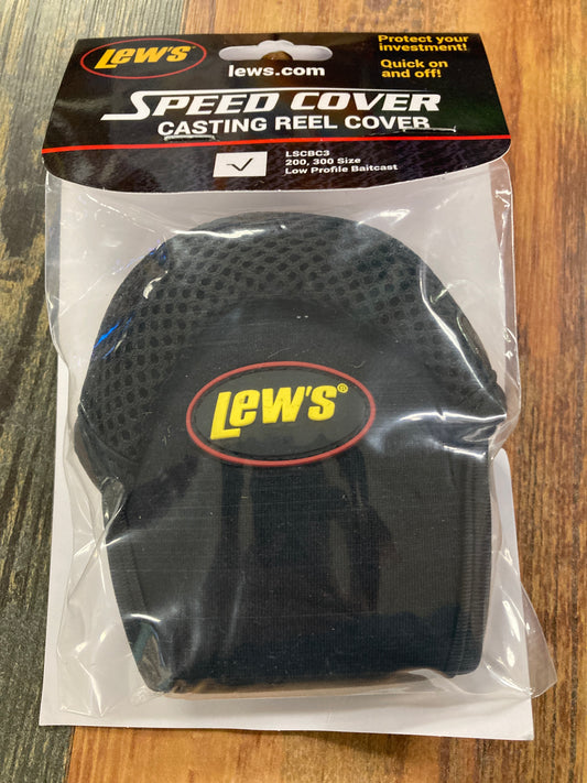 Lews Speed Casting Reel Cover - Black