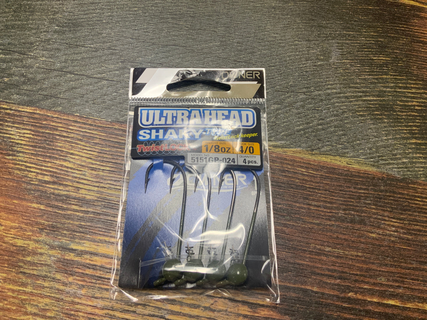 Owner Ultra Shaky Head 1/8 oz. 4/0