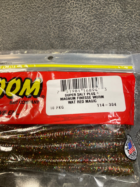 Zoom Magnum  Finesse - Watermelon Red Magic