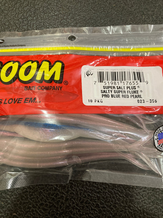 Zoom Super Fluke - Pro Blue Red Pearl