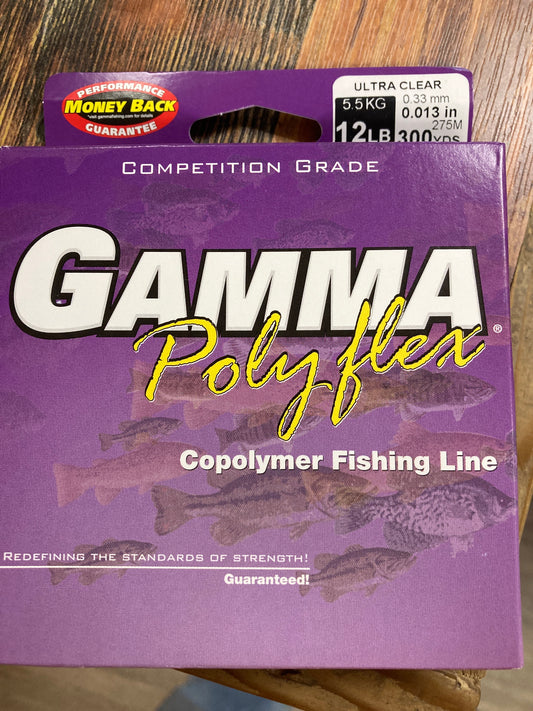 Gamma Poly Flex Copolymer 12 lb. 330 yd. Ultra Clear