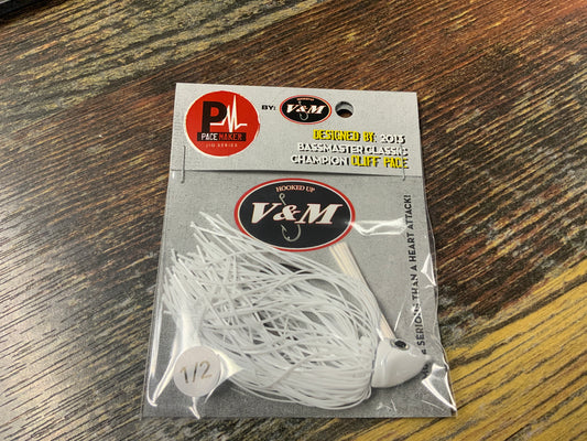 V&M The Pulse Swim Jig 1/2 oz. White