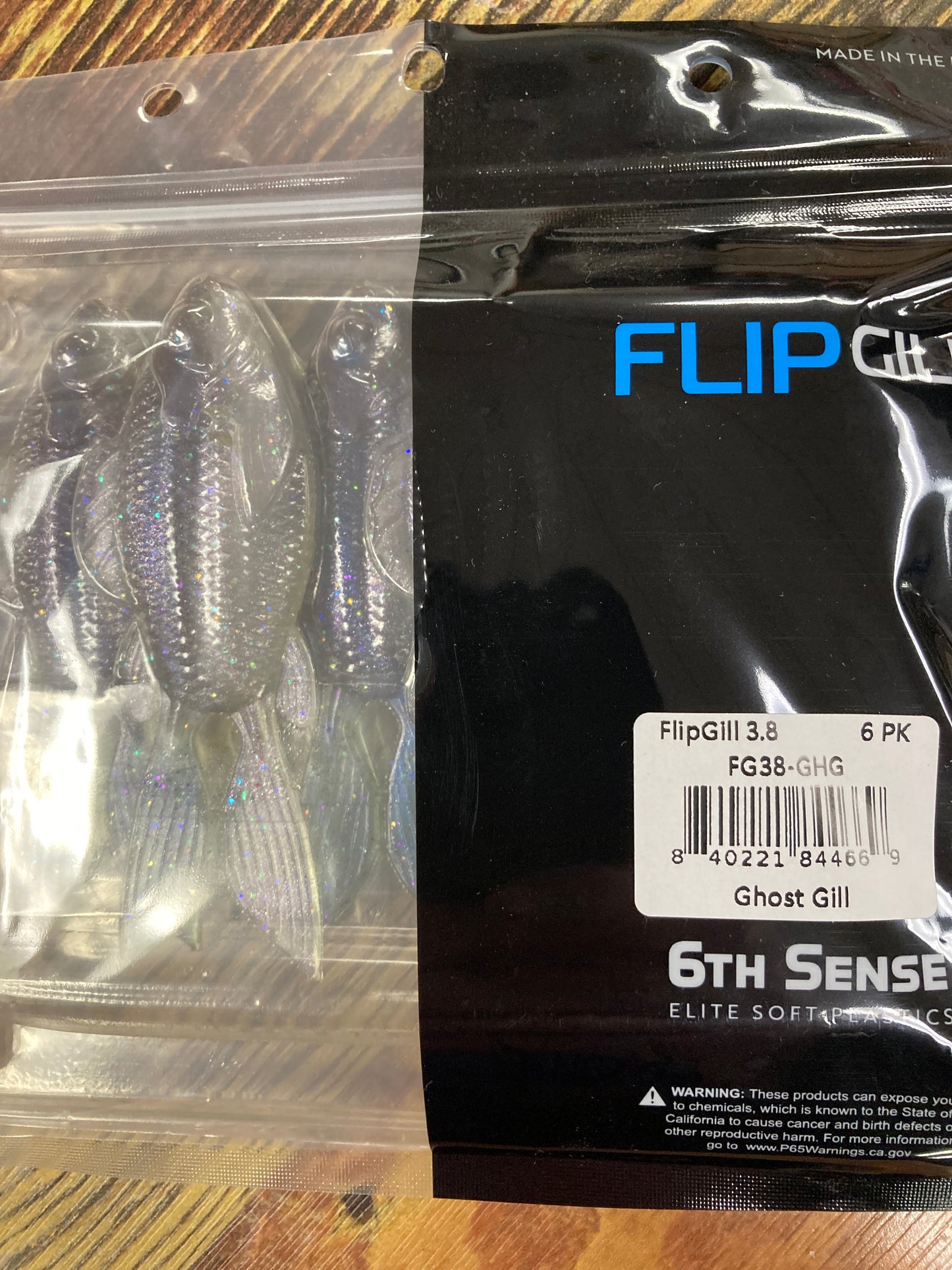 6th Sense Flip Gill 3.8 Ghost Gill