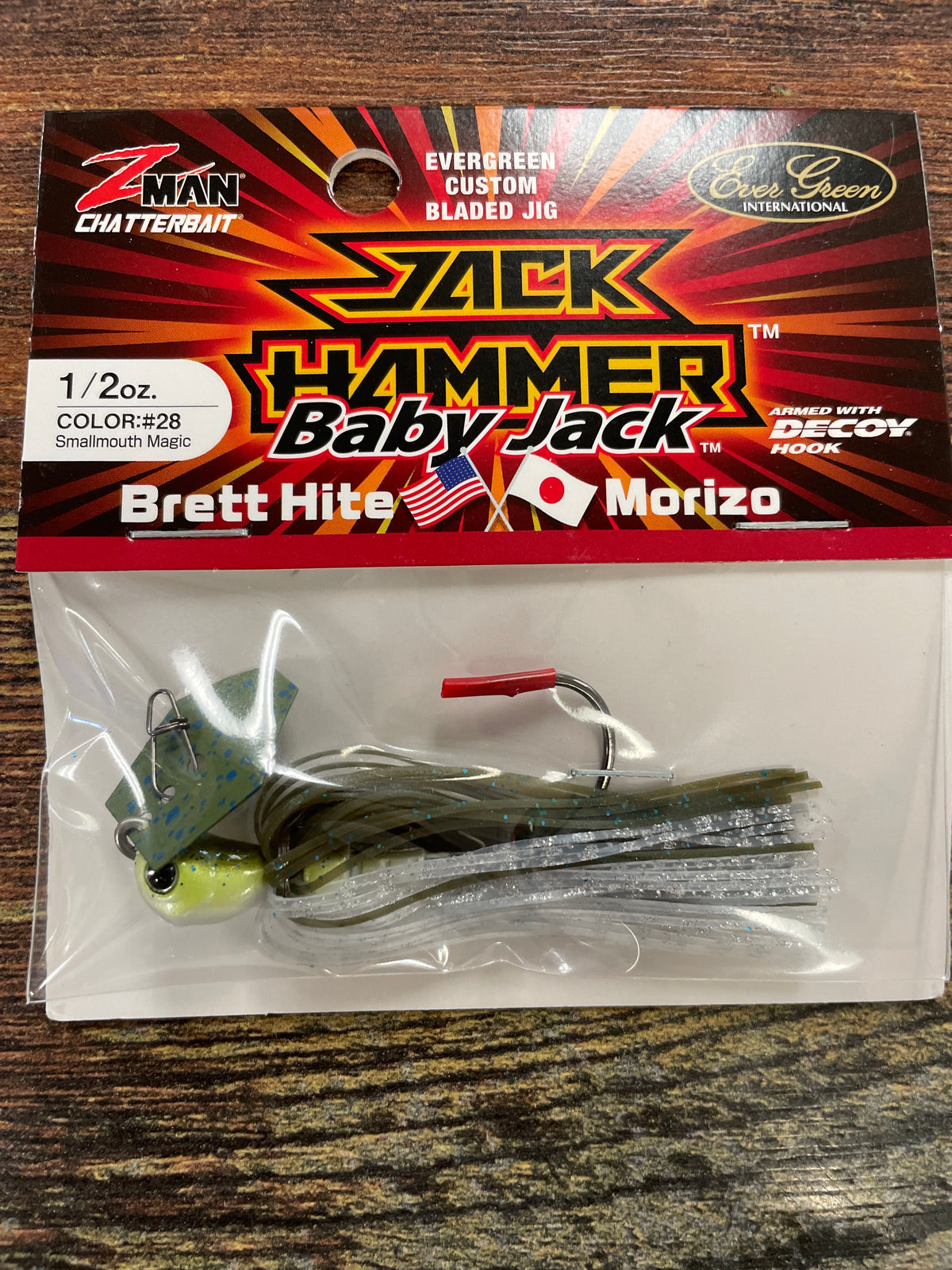 Z Man Baby Jackhammer 1/2 oz Smallmouth Magic
