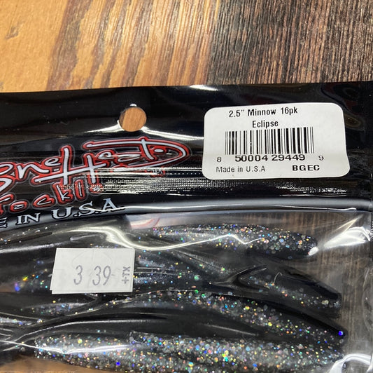 Bone Head Minnow 2.5" Eclipse