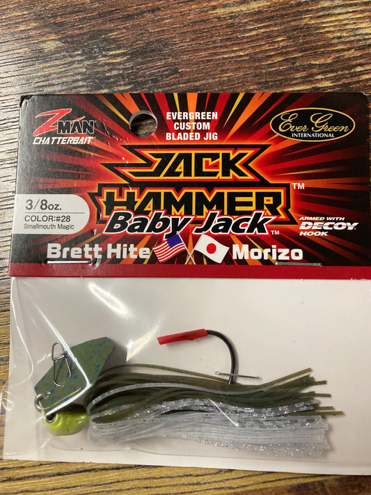 Z Man Jack Hammer Baby Jack 3/8 oz. Smallmouth Magic