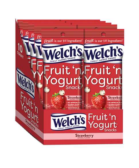 Welch's Strawberry Fruit N Yogurt