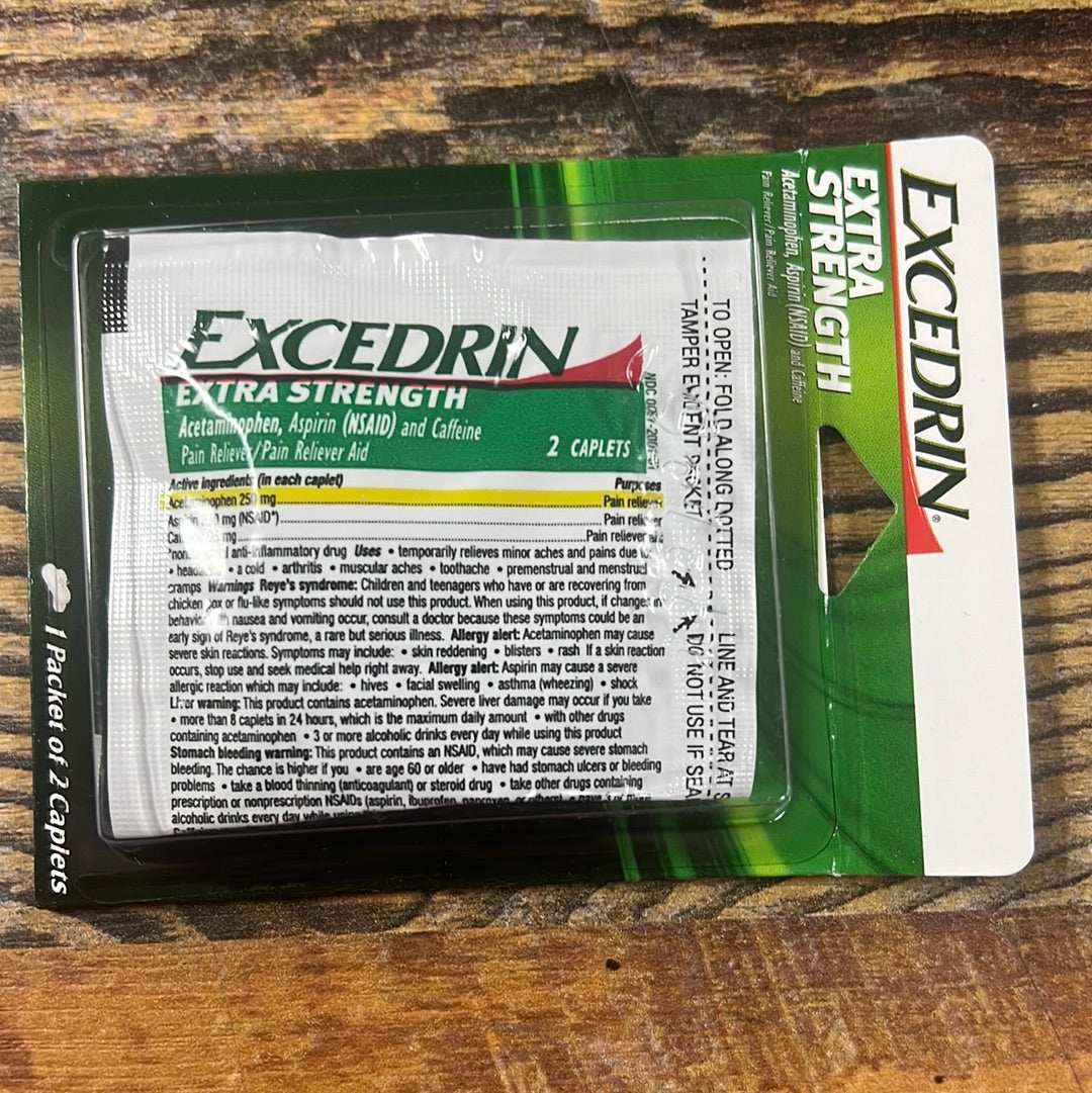 Excedrin Pattern Excedrin – Lake Fork Resort