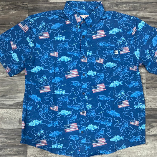 HUK Kona Fish & Flags