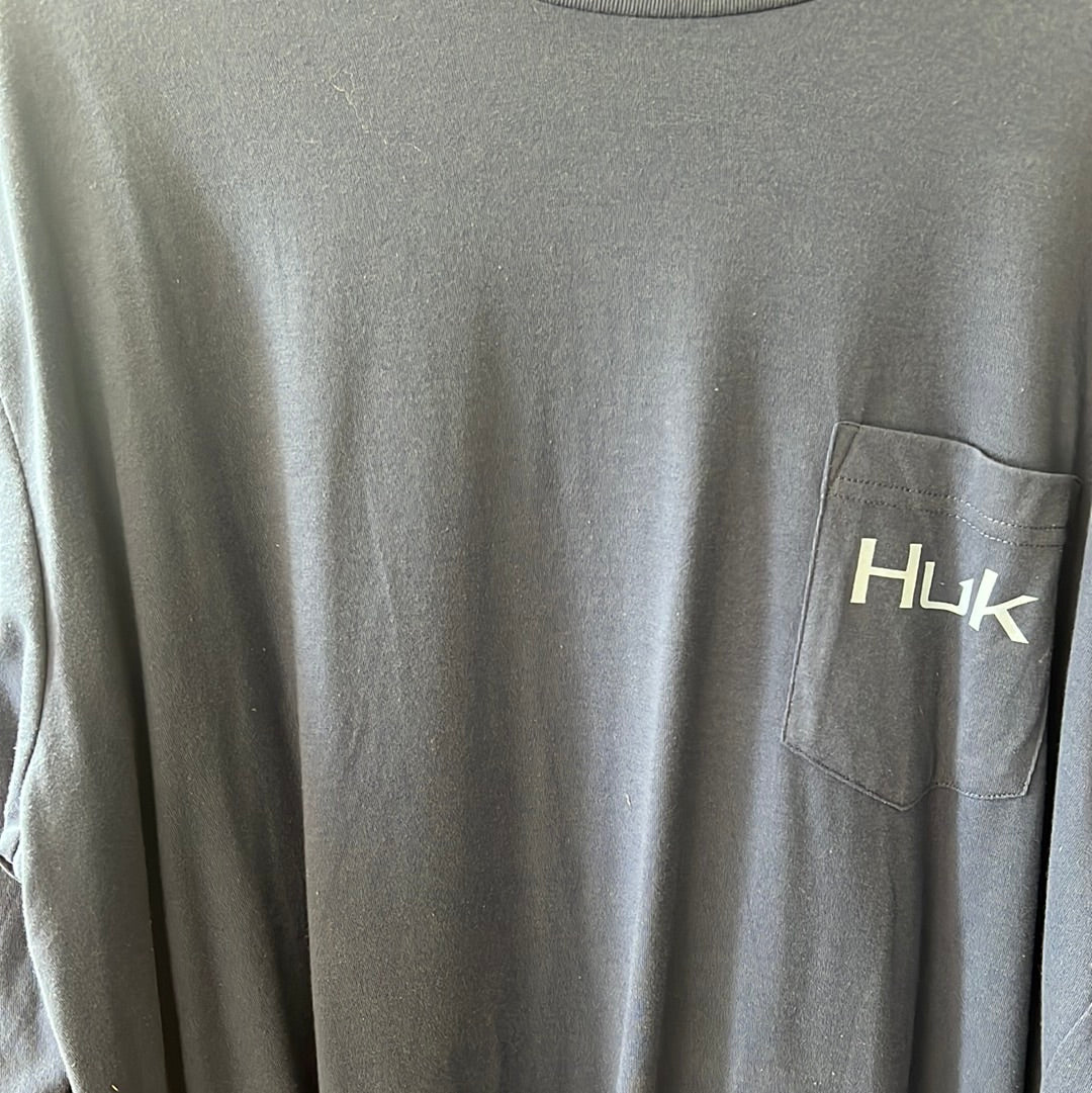 HUK Fresh water shield LS Tee