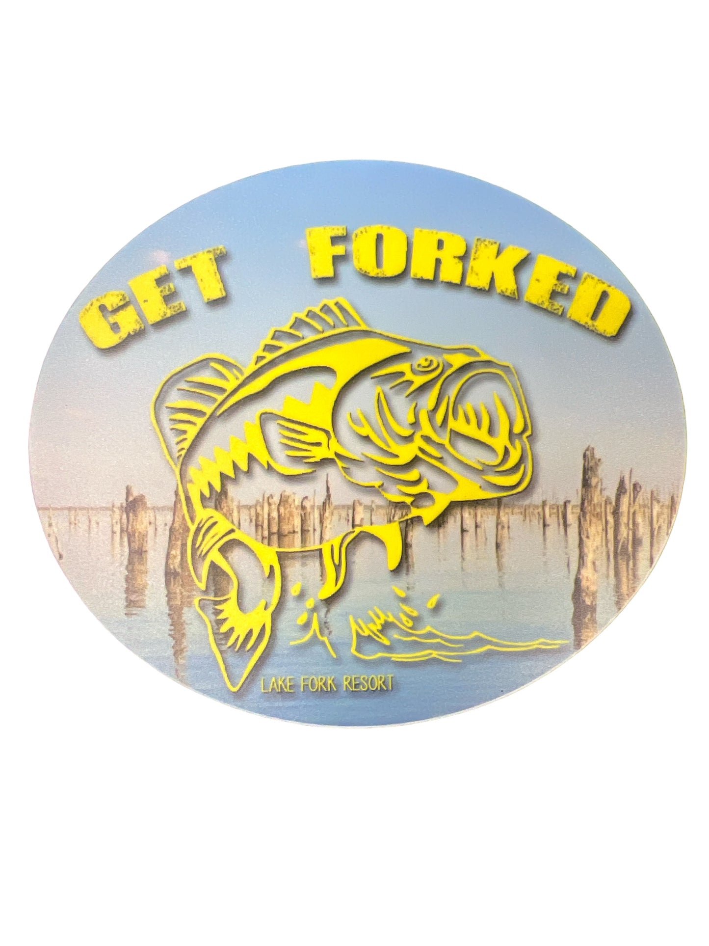 Get Forked Sticker