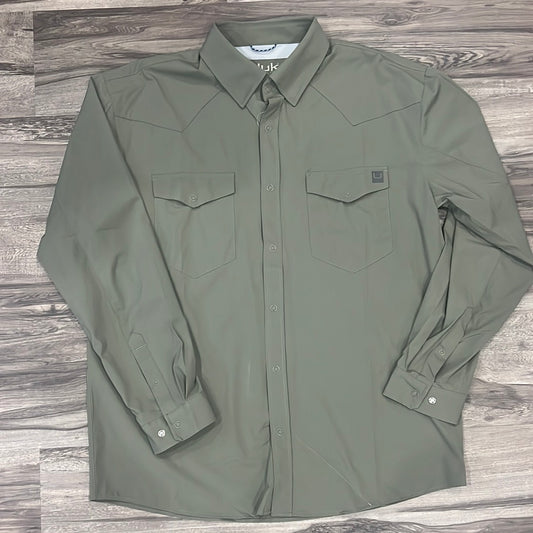 HUK Diamond Back LS Shirt