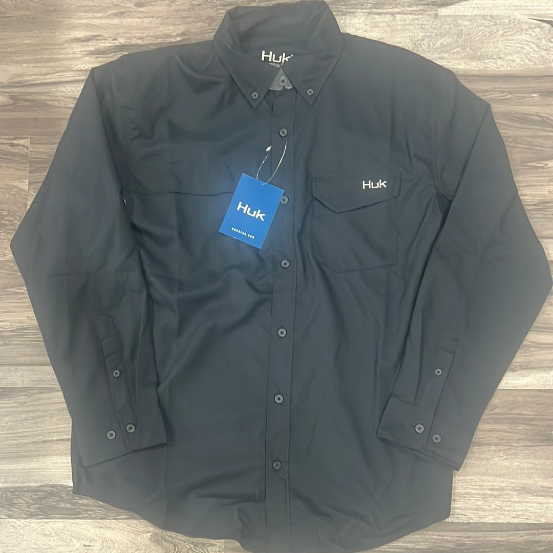 HUK Tide Point Solid LS