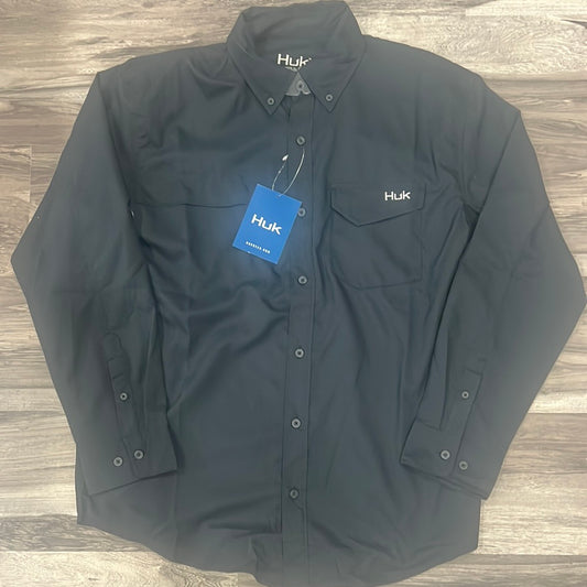 HUK Tide Point Solid LS