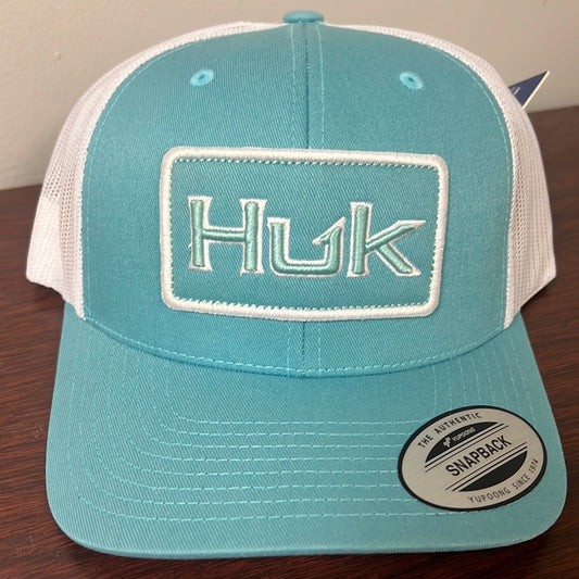 HUK Bold Patch Trucker Teal