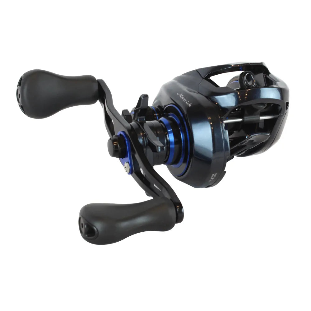 DOBYNS BAIT CASTER REEL RH BLUE 8:1:1