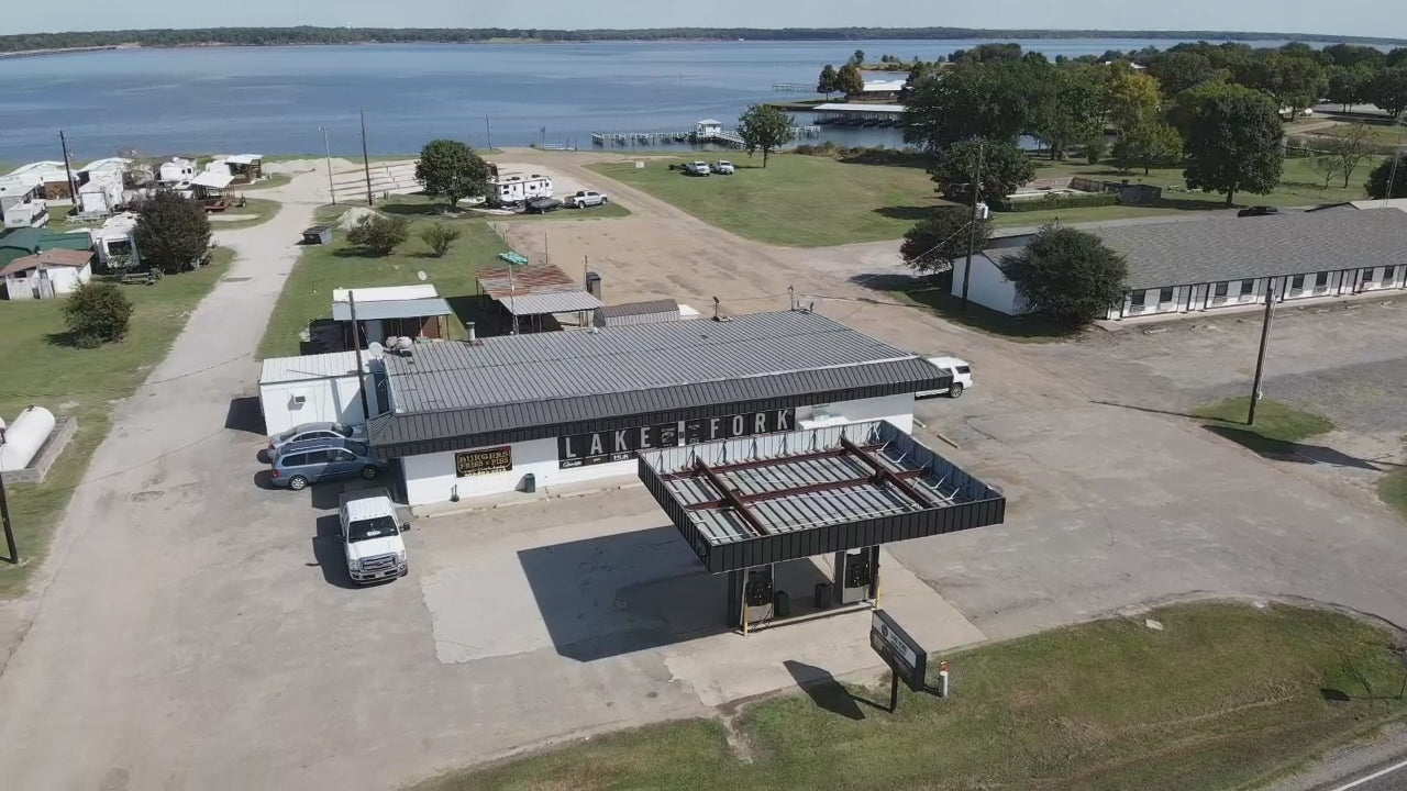 Load video: Lake Fork Resort